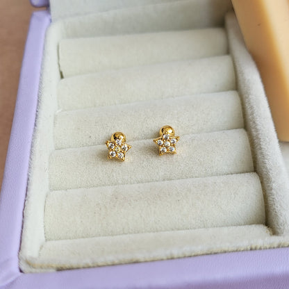 Siya mini studs (ball screwback)