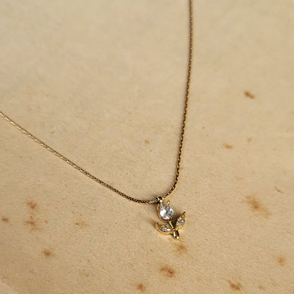Mini Tulip pendant chain