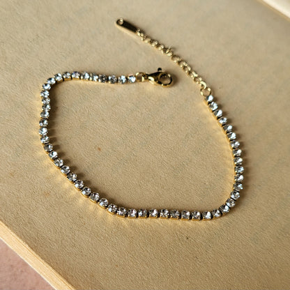 Stone studded bracelet