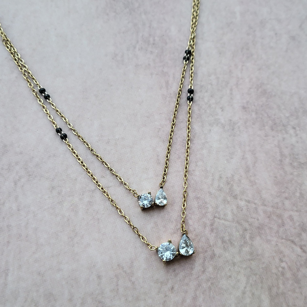 Dual layer mangalsutra