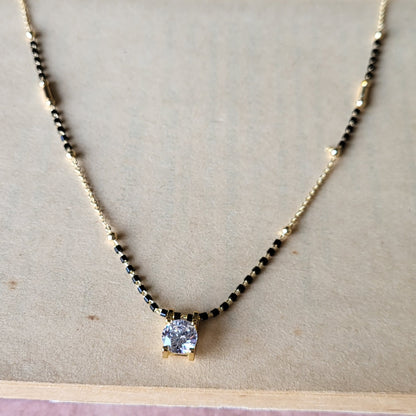 Stone mangalsutra