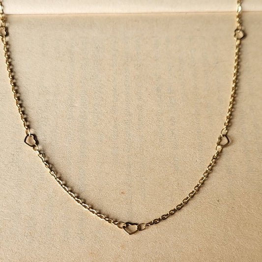 Heart link Neckchain