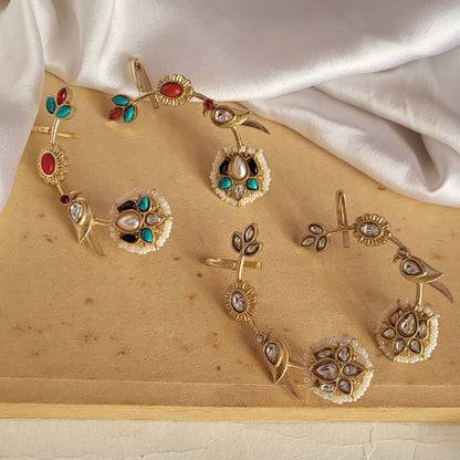 Lotus earcuff (pair)