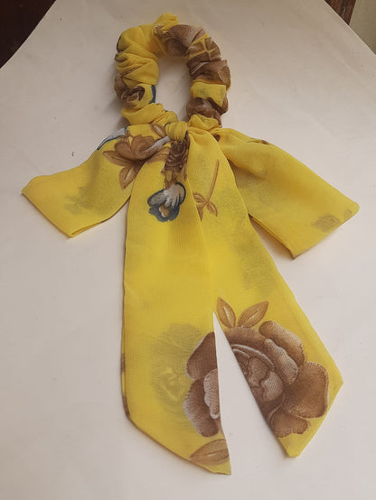 Mellow Yellow Scrunchie