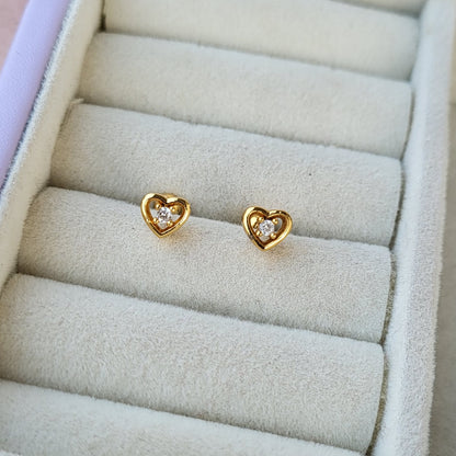 Mia mini studs (ball screwback)