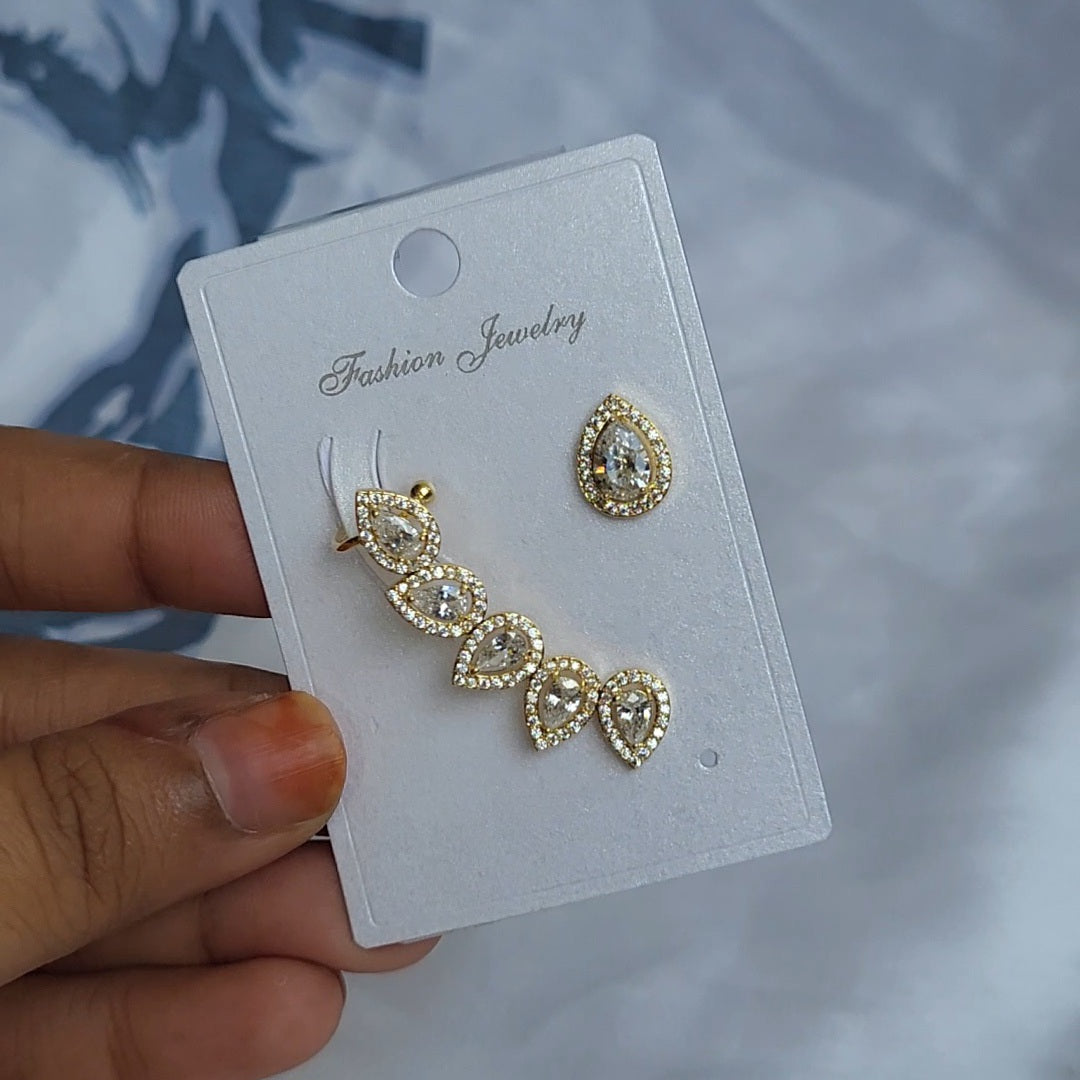 Droplet earcuff (Right ear only)